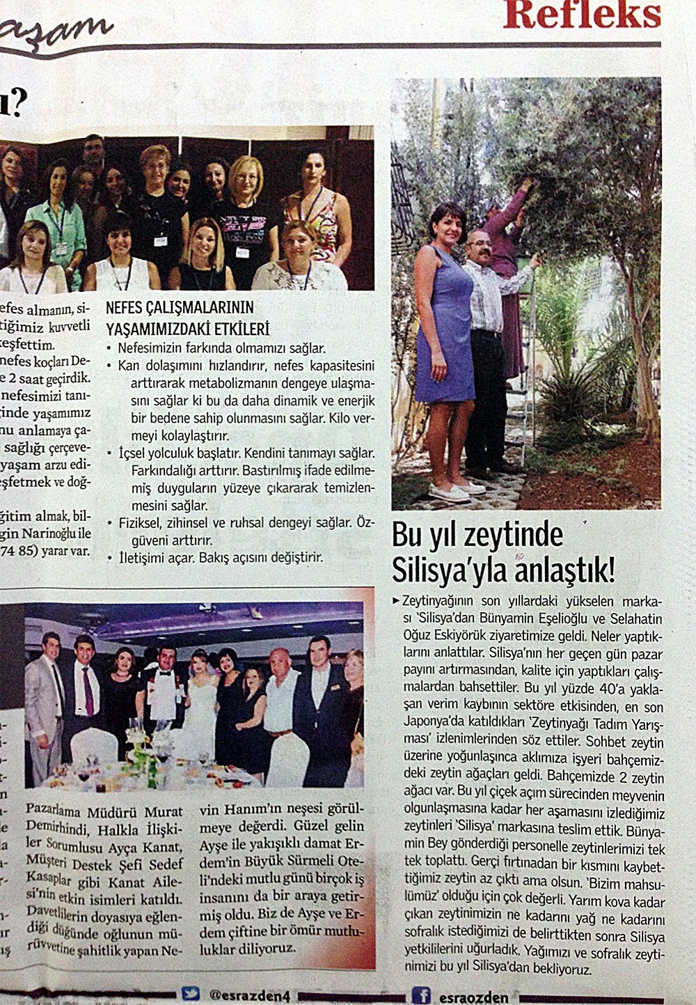 Zeytin Yağında Yeni Anlaşma